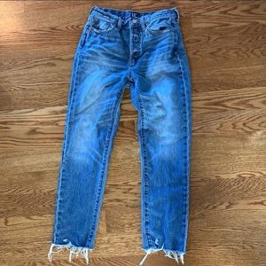 GAP 1969 Straight Ankle Boyfriend Jeans | Size 25